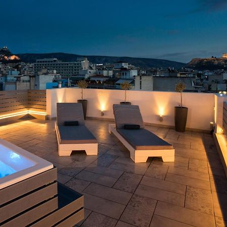 Private Jacuzzi & Acropolis View - The Loft Atina Dış mekan fotoğraf